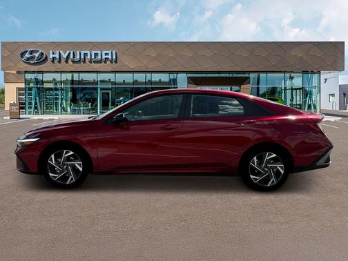 Red 2025 Hyundai ELANTRA SEL Sport