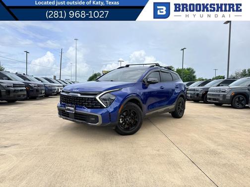 Sapphire Blue 2023 Kia Sportage X-Pro Prestige