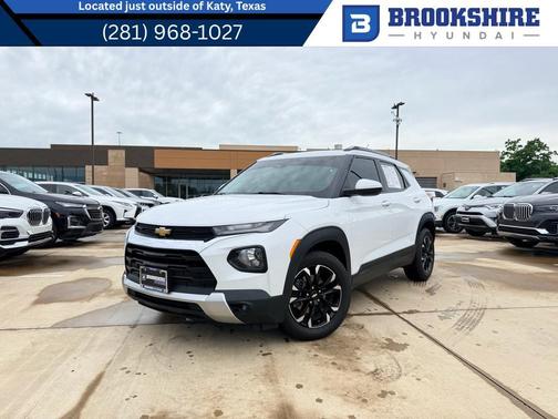 Summit White 2021 Chevrolet Trailblazer LT