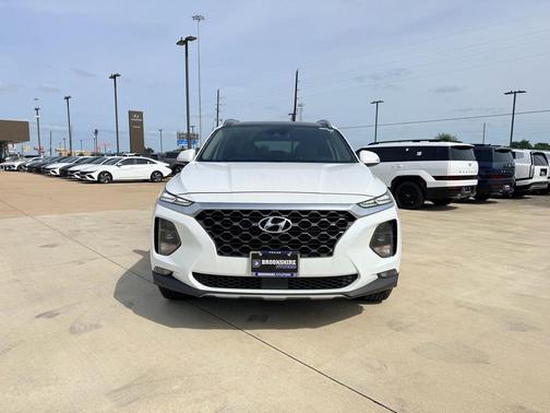 Quartz White 2020 Hyundai SANTA FE 2.0T SEL