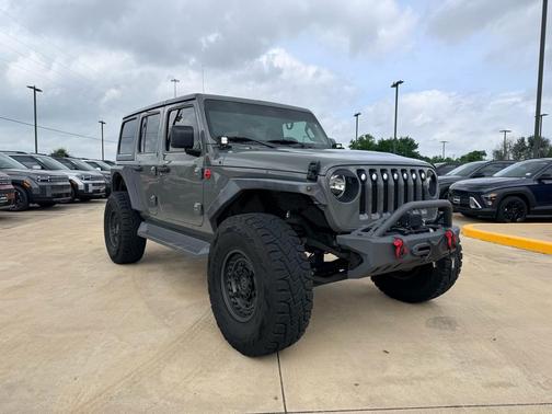Sting Gray Clearcoat 2018 Jeep Wrangler Unlimited Sport
