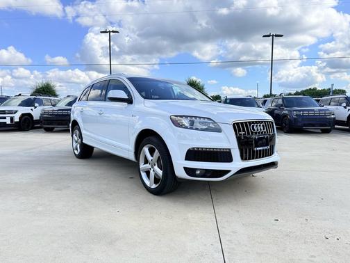 Glacier White Metallic 2013 Audi Q7 3.0T S line Prestige