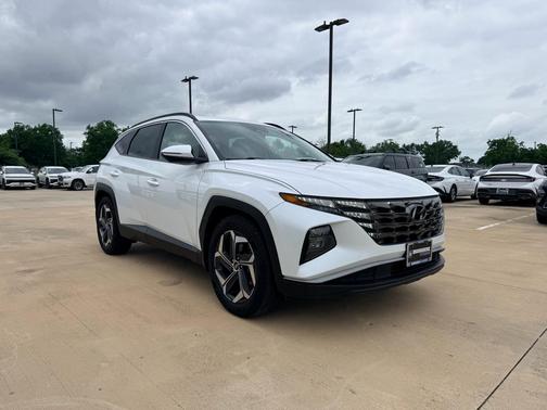 Quartz White 2022 Hyundai TUCSON SEL