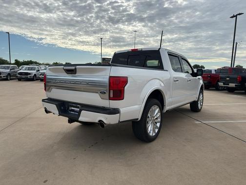 White Platinum Tri-Coat Metallic 2019 Ford F-150 Limited