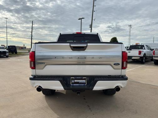 White Platinum Tri-Coat Metallic 2019 Ford F-150 Limited