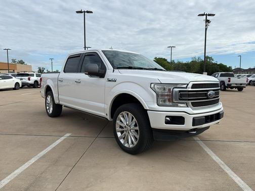 White Platinum Tri-Coat Metallic 2019 Ford F-150 Limited