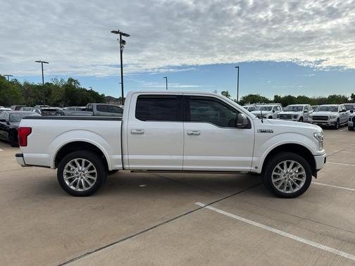 White Platinum Tri-Coat Metallic 2019 Ford F-150 Limited