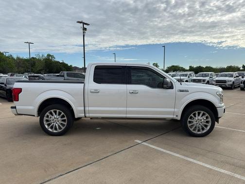 White Platinum Tri-Coat Metallic 2019 Ford F-150 Limited
