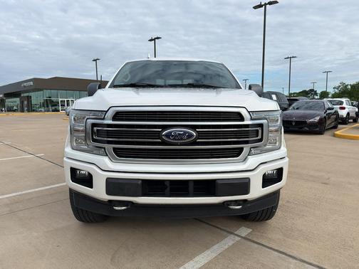White Platinum Tri-Coat Metallic 2019 Ford F-150 Limited