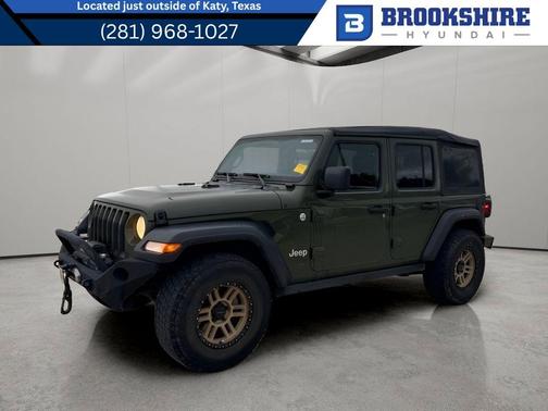 Sarge Green Clearcoat 2020 Jeep Wrangler Unlimited Sport