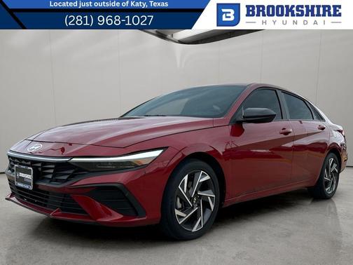 Red 2025 Hyundai ELANTRA SEL Sport