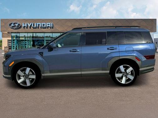 Atlantic Blue 2026 Hyundai SANTA FE HEV Limited