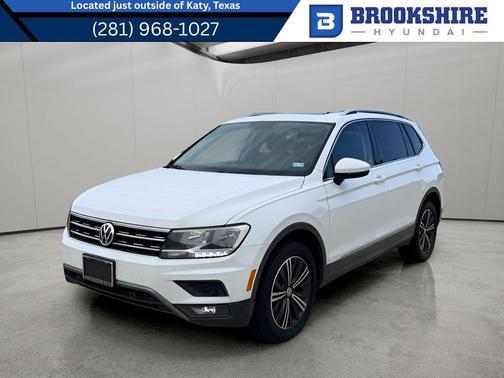 Pure White 2019 Volkswagen Tiguan 2.0T SEL
