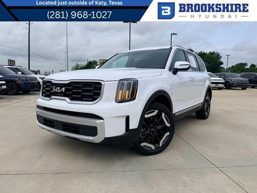 Glacial White Pearl 2025 Kia Telluride S