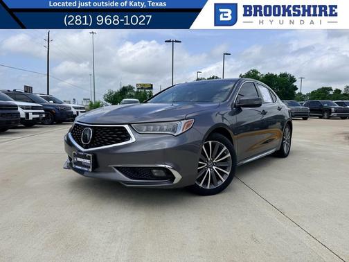 Crystal Black Pearl 2018 Acura TLX V6 Advance