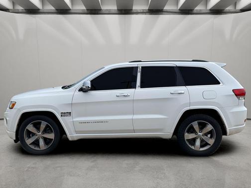 Bright White Clearcoat 2015 Jeep Grand Cherokee Overland