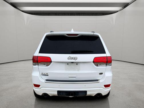 Bright White Clearcoat 2015 Jeep Grand Cherokee Overland