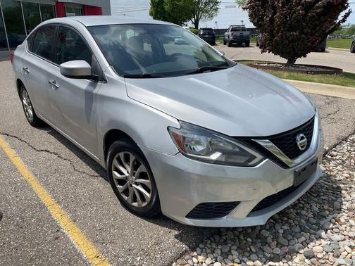 Brilliant Silver 2018 Nissan Sentra SV