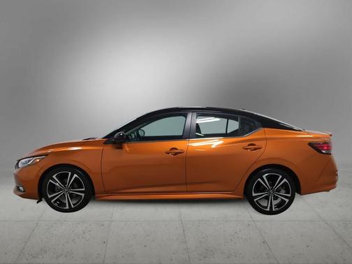 Monarch Orange Metallic/Super Black 2023 Nissan Sentra SR