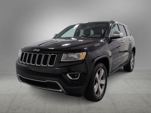 Brilliant Black Crystal Pearl 2016 Jeep Grand Cherokee Limited