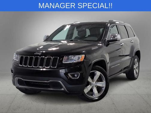 Brilliant Black Crystal Pearl 2016 Jeep Grand Cherokee Limited