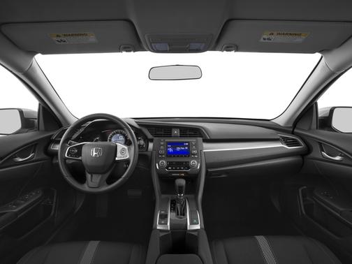 Black 2016 Honda Civic LX