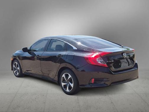 Black 2016 Honda Civic LX