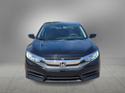 Black 2016 Honda Civic LX