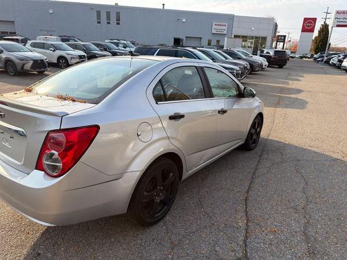 Silver Ice Metallic 2013 Chevrolet Sonic LTZ