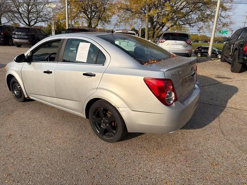 Silver Ice Metallic 2013 Chevrolet Sonic LTZ