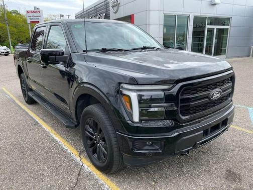 AGATE BLACK METALLIC 2025 Ford F-150 Lariat