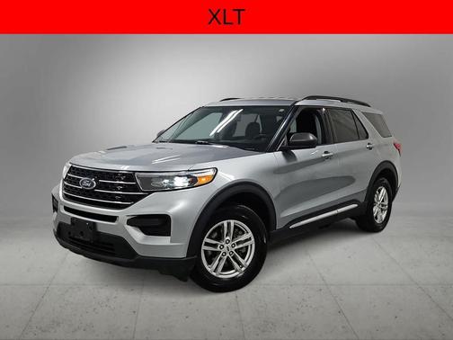 ICONIC SILVER 2022 Ford Explorer XLT