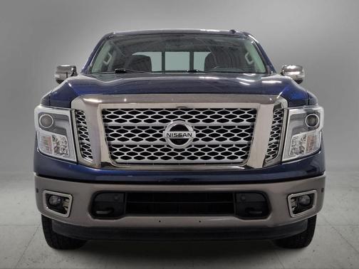 Deep Blue Pearl 2018 Nissan Titan Platinum Reserve