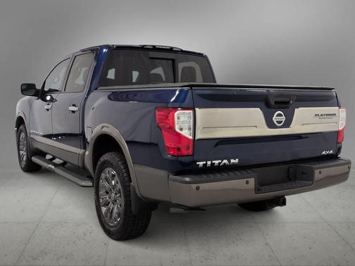 Deep Blue Pearl 2018 Nissan Titan Platinum Reserve