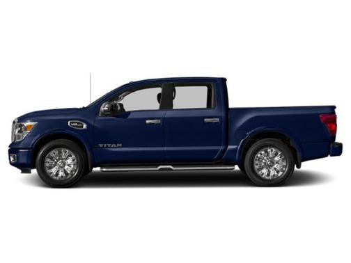 Deep Blue Pearl 2018 Nissan Titan Platinum Reserve