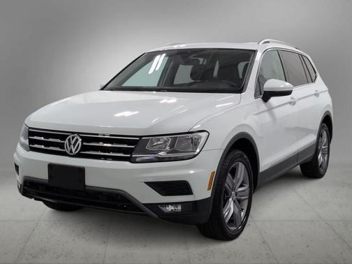 Pure White 2021 Volkswagen Tiguan 2.0T SEL