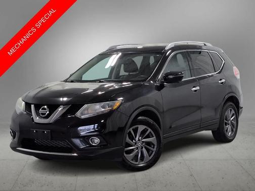 Magnetic Black 2016 Nissan Rogue SL