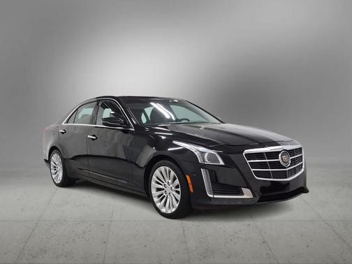 Black 2017 Cadillac CTS 3.6L Premium Luxury