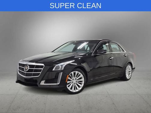 Black 2017 Cadillac CTS 3.6L Premium Luxury