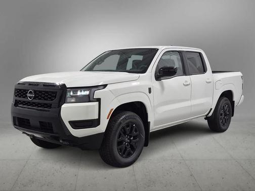 Glacier White 2026 Nissan Frontier SV