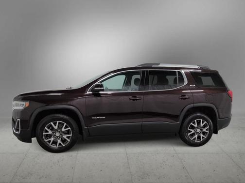 Red Mahogany Metallic 2021 GMC Acadia FWD SLE