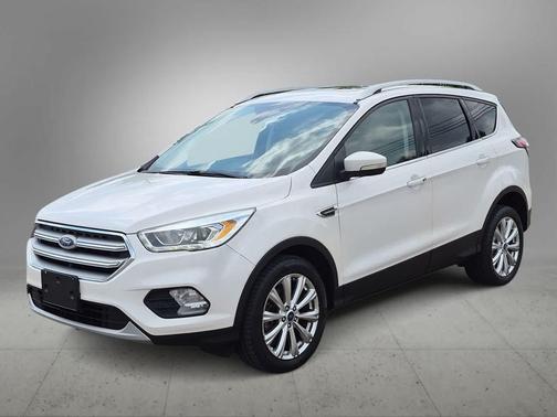 WHITE PLATINUM MET TRI-COAT 2017 Ford Escape Titanium