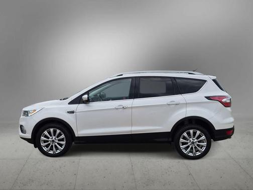 WHITE PLATINUM MET TRI-COAT 2017 Ford Escape Titanium