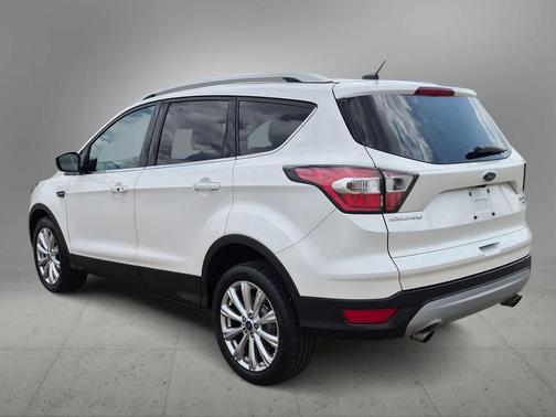 WHITE PLATINUM MET TRI-COAT 2017 Ford Escape Titanium