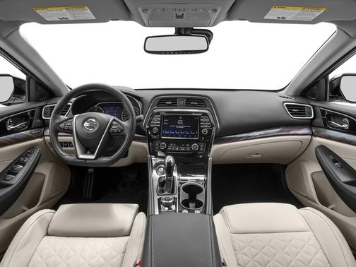 Black 2017 Nissan Maxima 3.5 Platinum