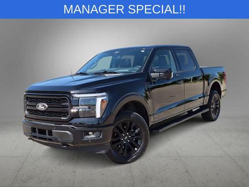 AGATE BLACK METALLIC 2025 Ford F-150 Lariat
