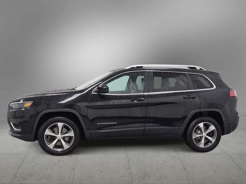Diamond Black Crystal Pearl 2019 Jeep Cherokee Limited
