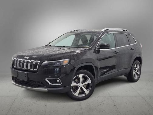 Diamond Black Crystal Pearl 2019 Jeep Cherokee Limited