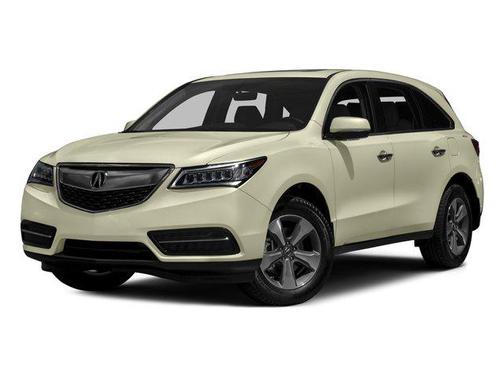 Burgundy 2016 Acura MDX 3.5L