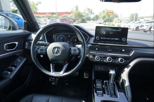 Liquid Carbon Metallic 2023 Acura Integra A-SPEC